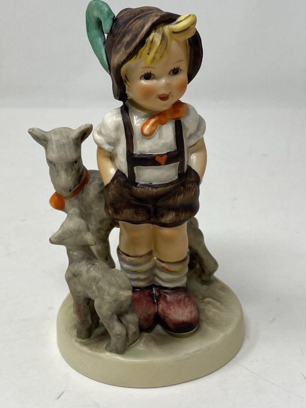 Goebel Hummel Little Goat Herder TMK4 Figurine 1964 W Germany 4.5”